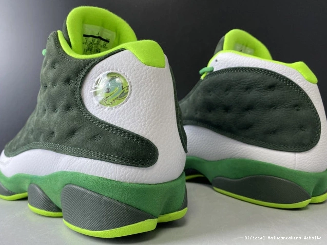 Official Maikesneakers 313 13 Retro 'Oregon - PE Ducks' Jordan Air AR4390 0818
